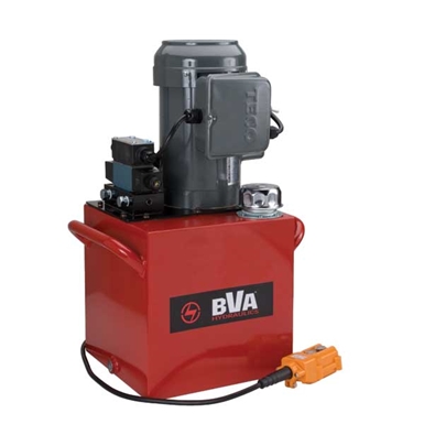 BVA Hydraulics Electric Pumps with Locking Solenoid Valve for Double Acting Cylinders PE50S4L05A